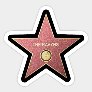 The Ravyns - Alt Universe Hollywood Star Sticker